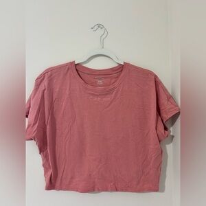 Calvin Klein Women's Rose Short Sleeve Tee